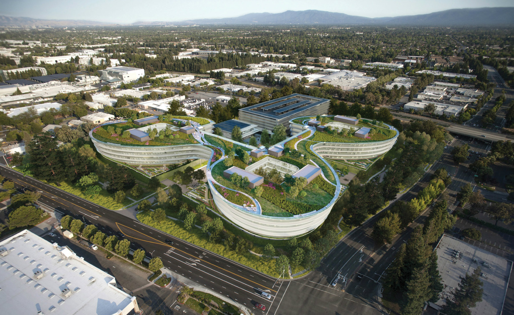 eco friendly apple headquarters