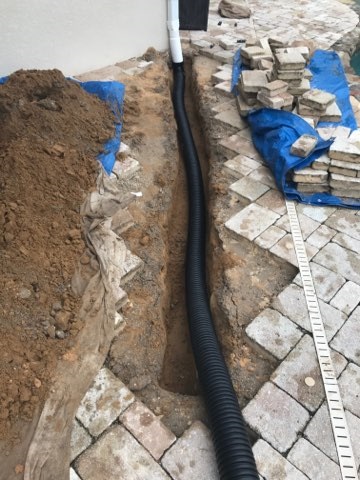 fixing a deck drain in clermont florida, decko drains do not work